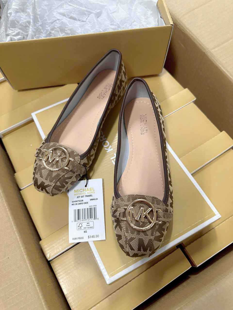 Giày búp bê Michael Kors – phiên bản mới, mềm mại