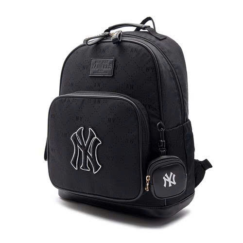 Balo NY MLB Monogram Black Print – thiết kế nổi bật, nhiều chi tiết tiện dụng